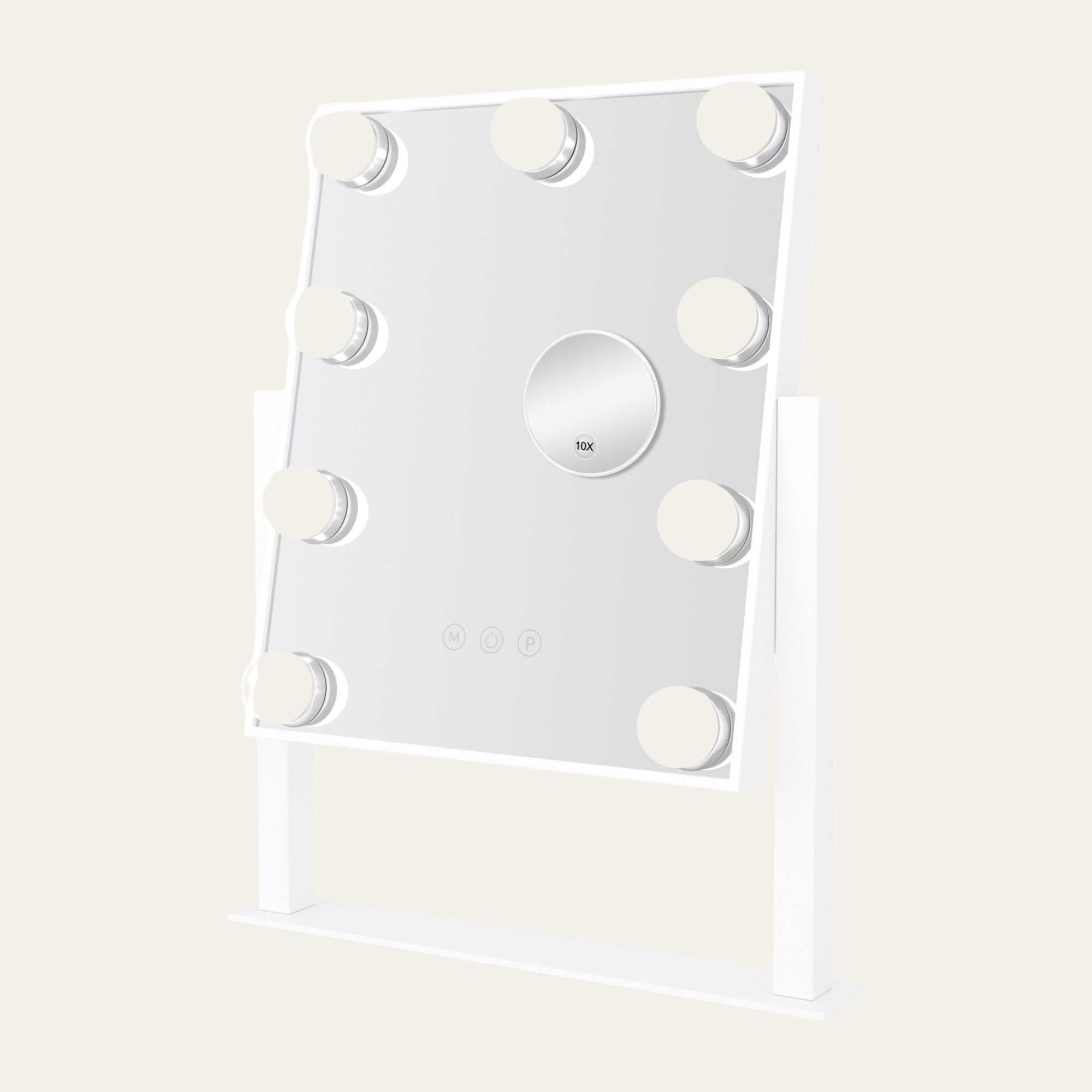 Hollywood Spiegel – 36 x 30 cm - Wit - Baytliving