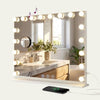 Hollywood Spiegel 58x46cm met Bluetooth & Verlichting - Wit