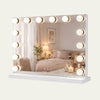 Hollywood Spiegel 50x40cm met 10x Vergroting - Wit