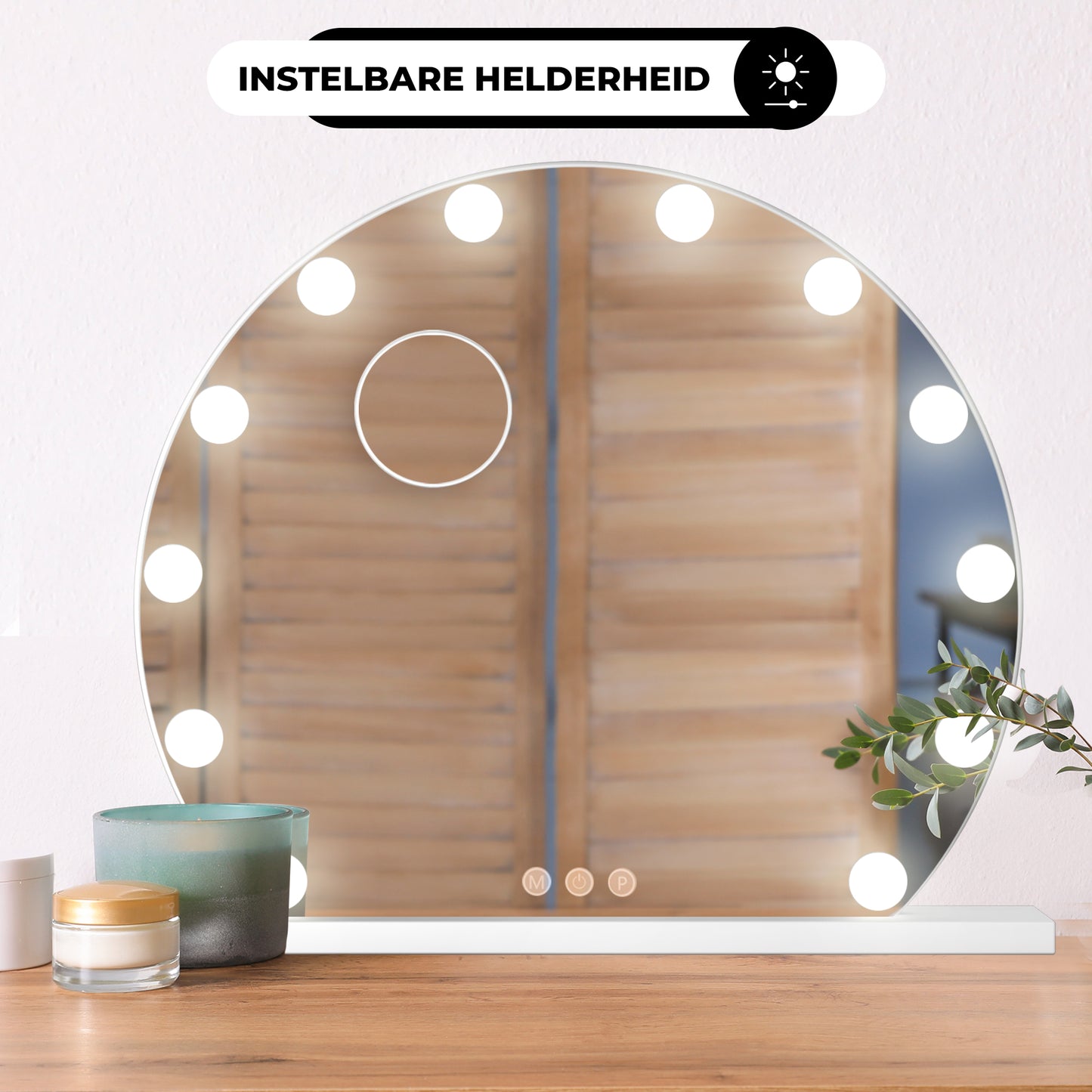 Hollywood Spiegel Ø 55cm - Baytliving