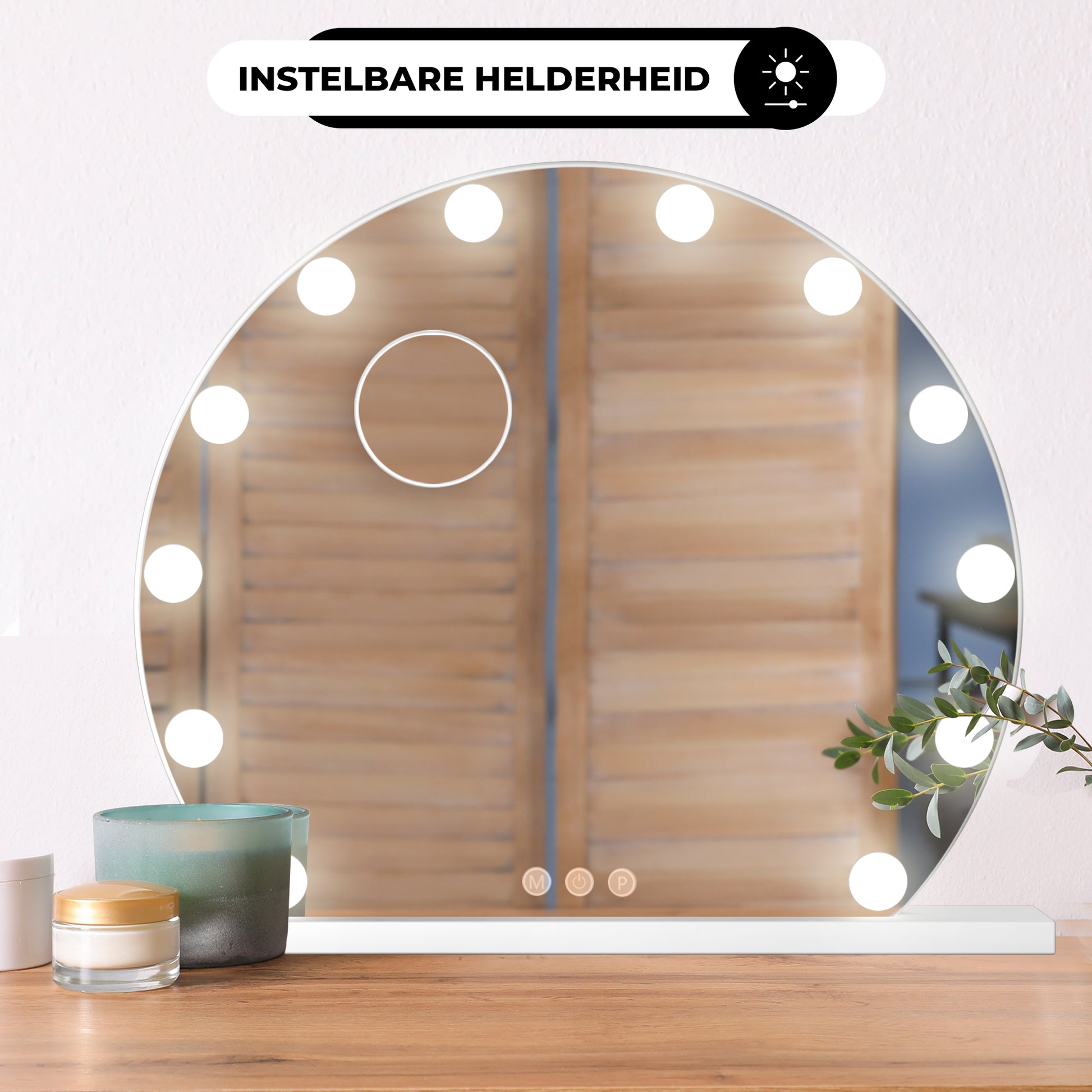 Hollywood Spiegel Ø 55cm - Baytliving