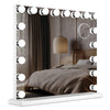 Hollywood Spiegel 80x60cm met 5x Vergroting - Wit
