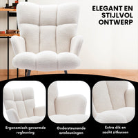 Bayt Schommelstoel - Wit - Baytliving