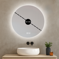 Bayt Badkamerspiegel met LED - Ø 60 CM - Baytliving