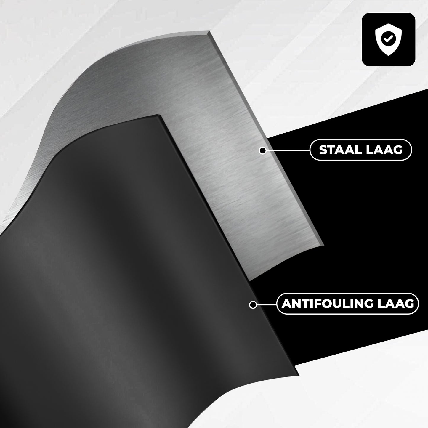 Bayt Prullenbak 60 liter - 2x30L Pedaalprullenbak - Zwart