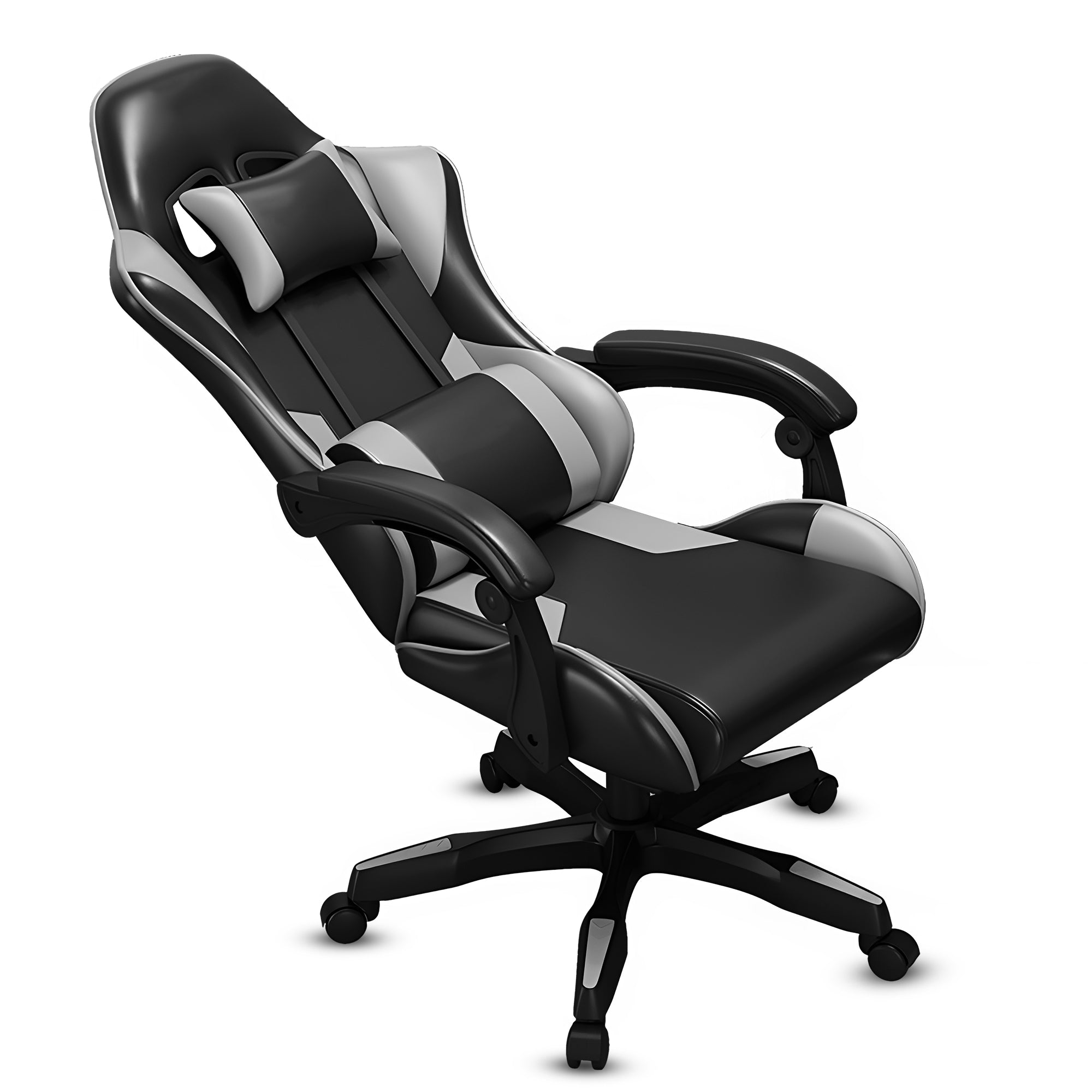 Bayt Gaming Stoel – Grijs/Zwart - Baytliving