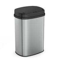 Bayt Prullenbak 60 liter - Touch Bin Prullenbak - Zilver - Baytliving