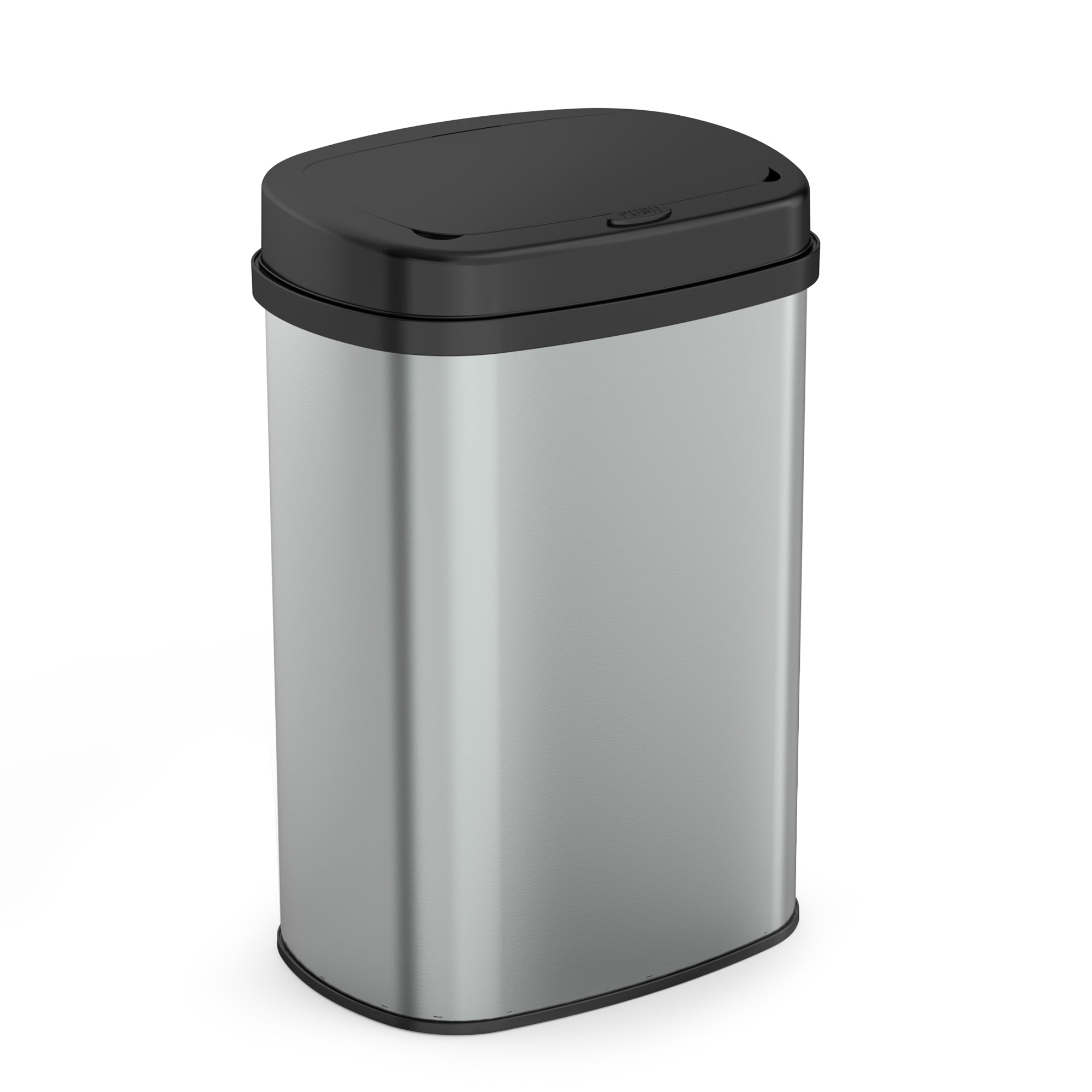 Bayt Prullenbak 60 liter - Touch Bin Prullenbak - Zilver - Baytliving