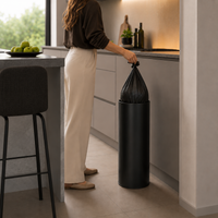 Bayt Prullenbak 50 liter - Sensor Prullenbak - Zwart - Baytliving