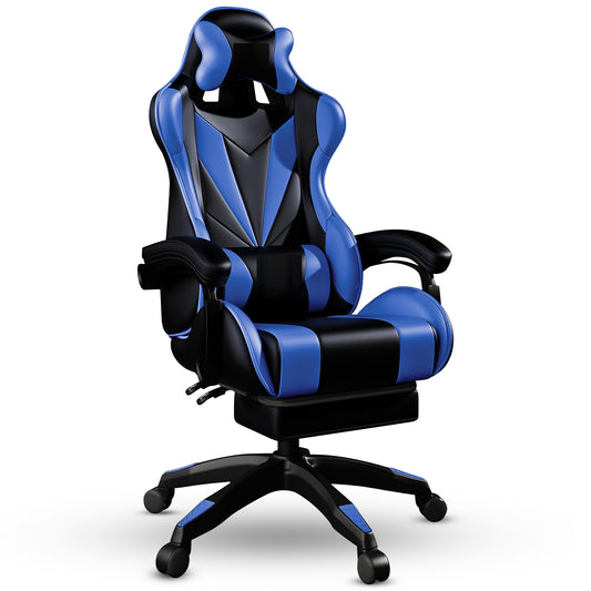Bayt Gaming Stoel - Blauw/Zwart