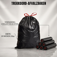 Vuilniszakken 30 Liter 51x70 cm - 120 Vuilniszakken - Baytliving