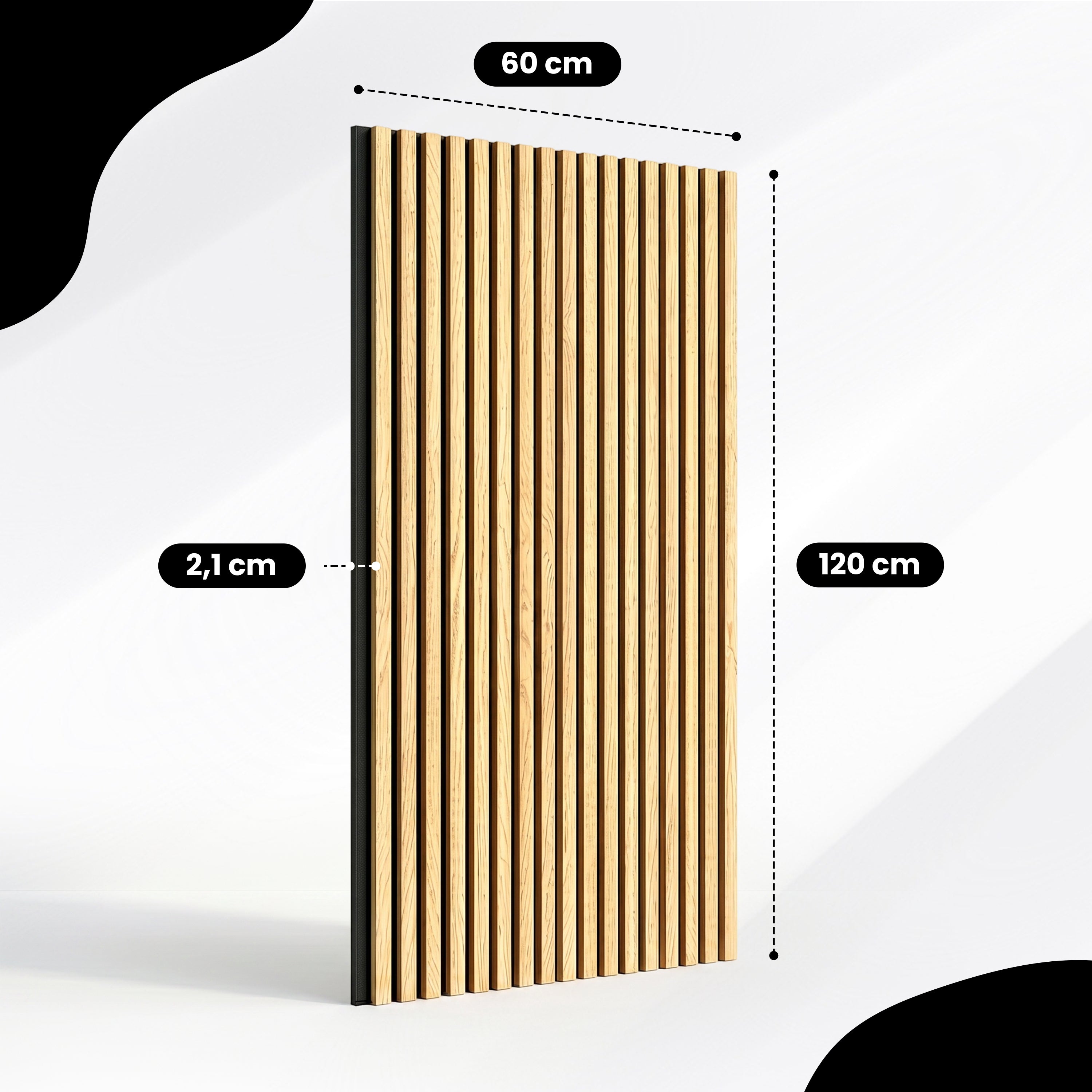 Akoestische Panelen Set van 4 - Baytliving