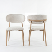 Bayt Japandi Eetkamerstoelen - Set van 2  - Beige - Baytliving