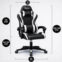 Bayt Gamestoel Wit - Baytliving