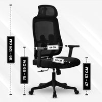 Bayt Ergonomische Bureaustoel - Office chair - Kantoorstoel Verstelbaar - Baytliving
