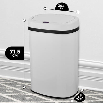 Bayt Prullenbak 60 liter - Sensor Prullenbak - Wit - Outlet