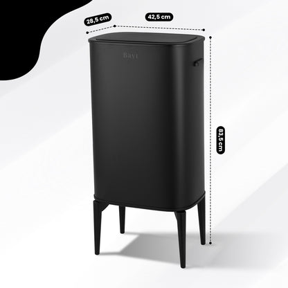 Bayt Prullenbak met pootjes - Sensor - Baytliving