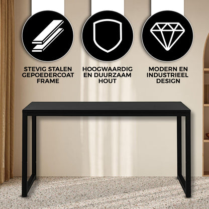 Bayt Bureau - 120x50x76 cm - Zwart