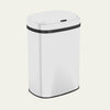 Prullenbak 60 Liter met Touchbediening - Wit