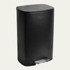 Bayt Prullenbak 50 Liter – Pedaalprullenbak - Zwart - Outlet