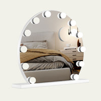 Hollywood Spiegel met Verlichting Ø 55cm - Wit - Baytliving