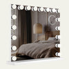 Hollywood Spiegel 80x60cm met 5x Vergroting - Wit