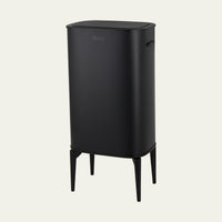 Prullenbak 53 Liter met Touchbediening - 4 Pootjes - Zwart - Baytliving