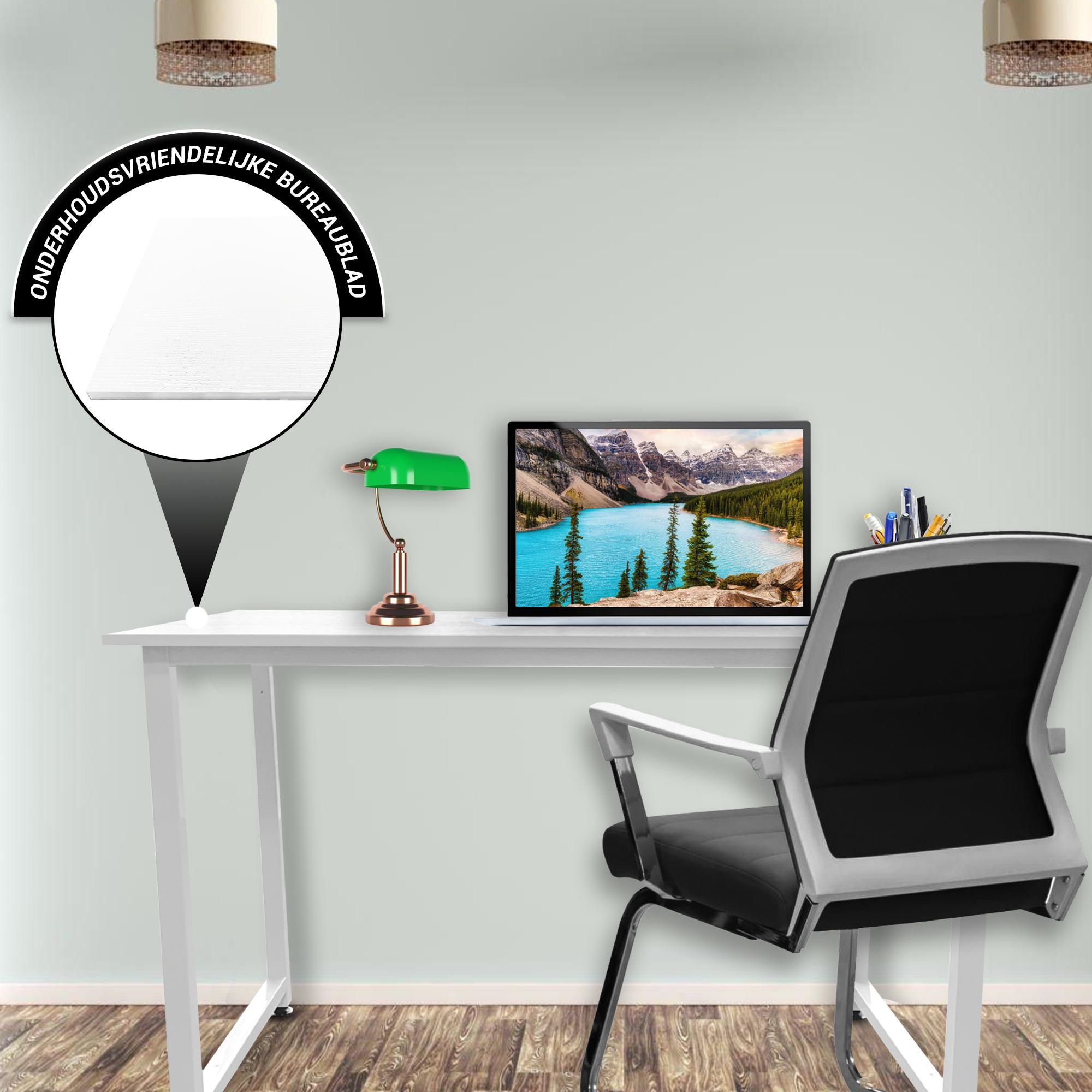 Bayt Bureau – 100 x 50 x 76 cm - Wit - Baytliving