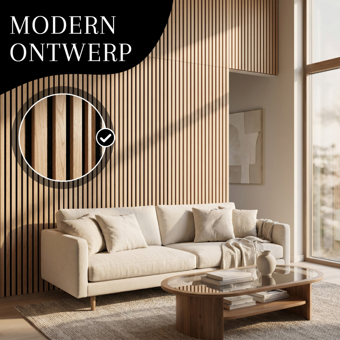 Akoestische Panelen Set van 4 - Baytliving