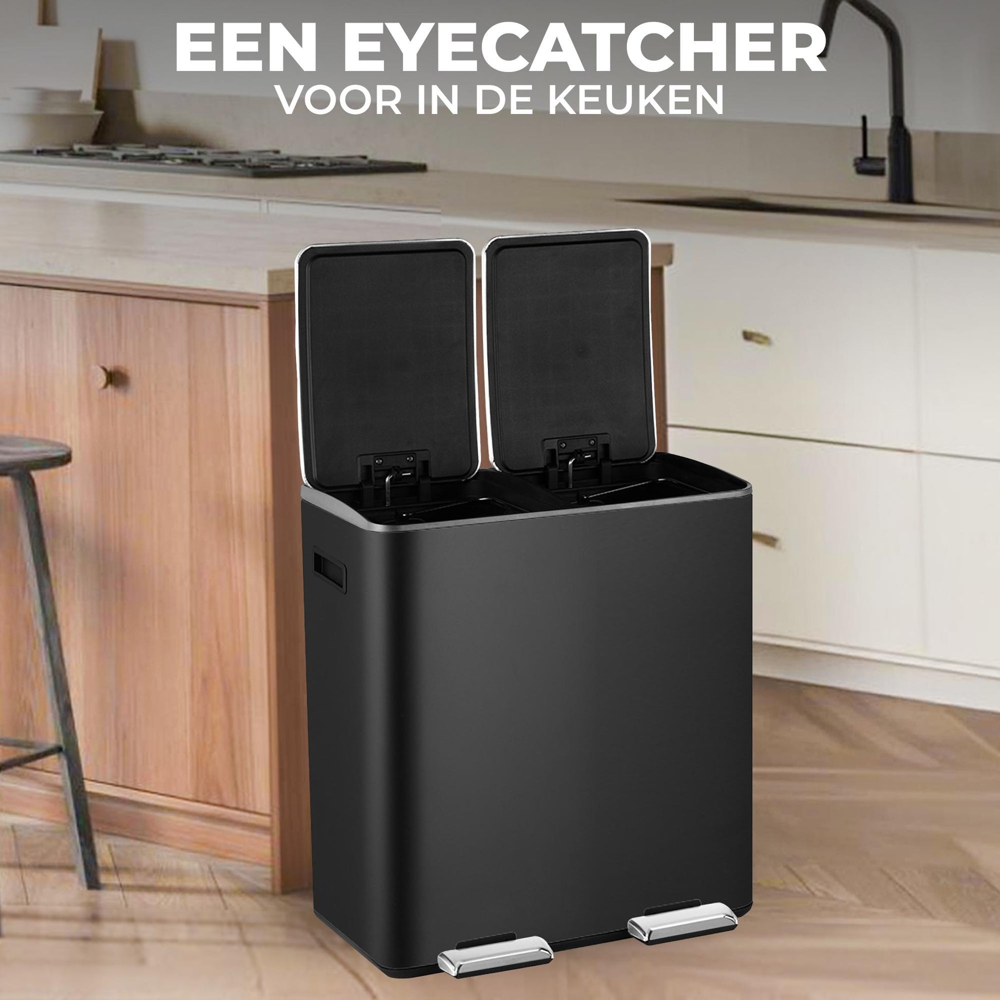 Bayt Prullenbak – 2x30L - Baytliving
