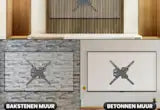 Bayt TV Beugel - TV Muurbeugel - Draaibaar - Kantelbaar - 32 Inch tot 55 inch - Tot 30 kg - Zwart - Baytliving