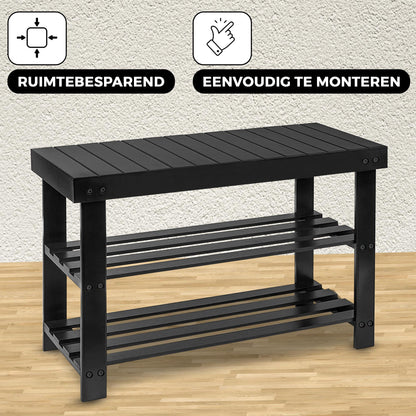 Bayt Schoenenrek – Hout – 28 x 45 x 70 cm - Baytliving