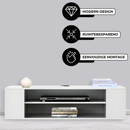 Bayt TV Meubel – Wit - Baytliving