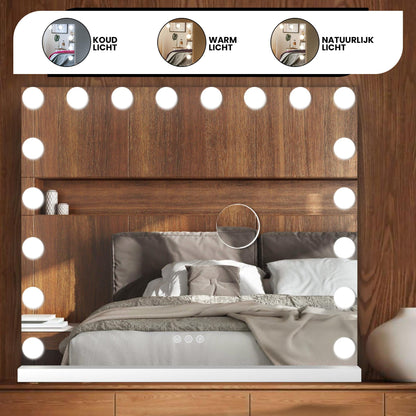 Hollywood Spiegel – 80×60Cm - Baytliving