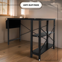 Bayt Hoekbureau – Zwart – 120 x 70 x 73 cm - Baytliving