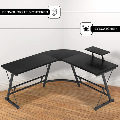 Bayt Hoekbureau – 129 x 129 x 74 cm - Baytliving