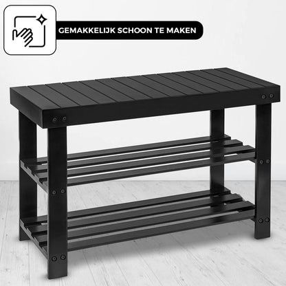 Bayt Schoenenrek – Hout – 28 x 45 x 70 cm - Baytliving