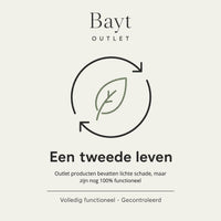 Bayt Prullenbak 60 Liter – Pedaalprullenbak - Zwart - Outlet - Baytliving