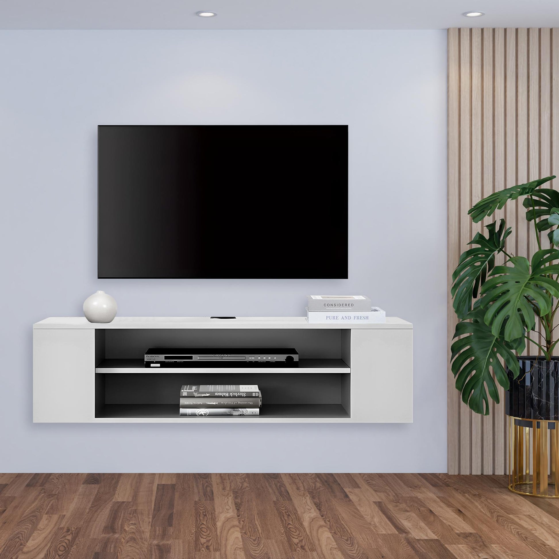 Bayt TV Meubel – Wit - Baytliving