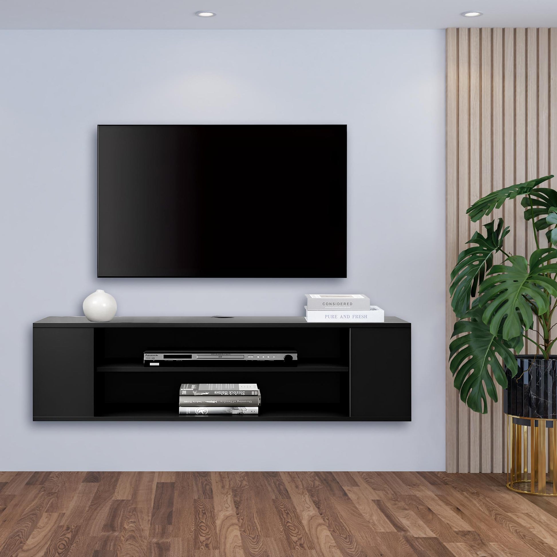 Bayt TV Meubel – Zwart - Baytliving
