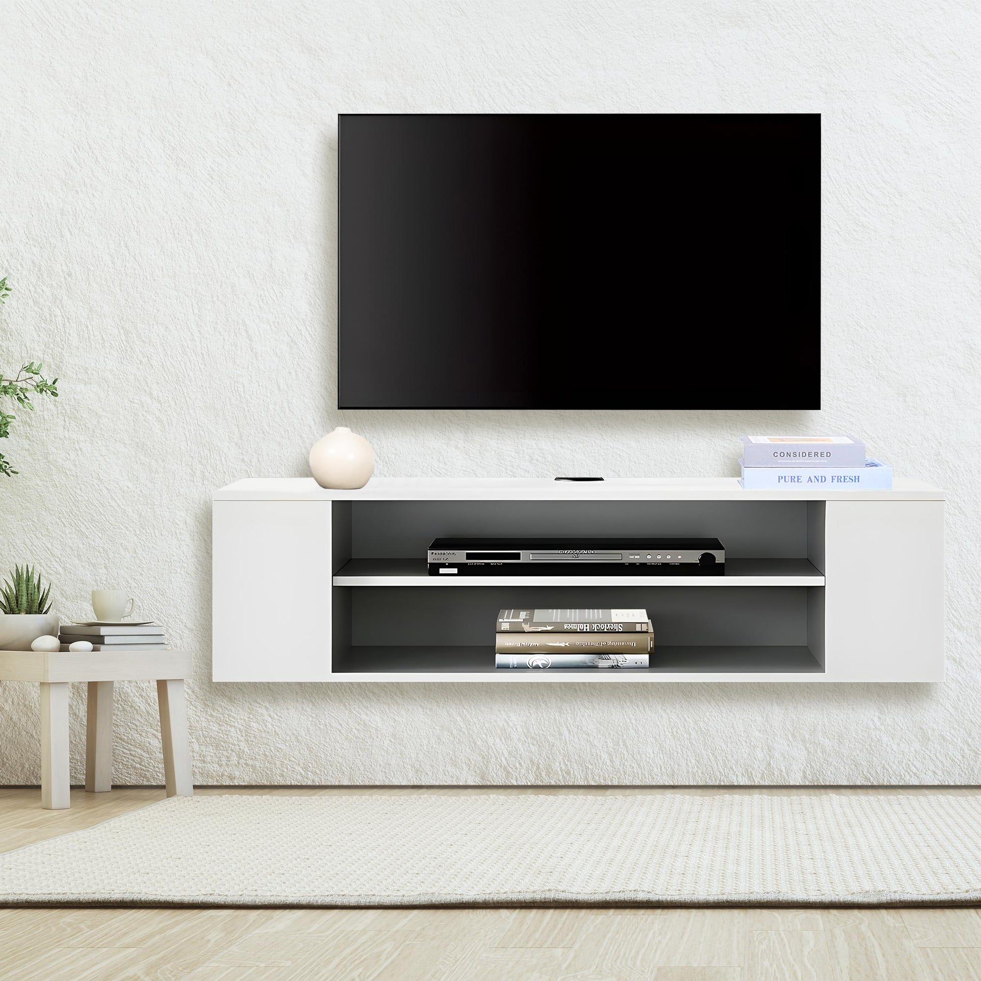 Bayt TV Meubel – Wit - Baytliving