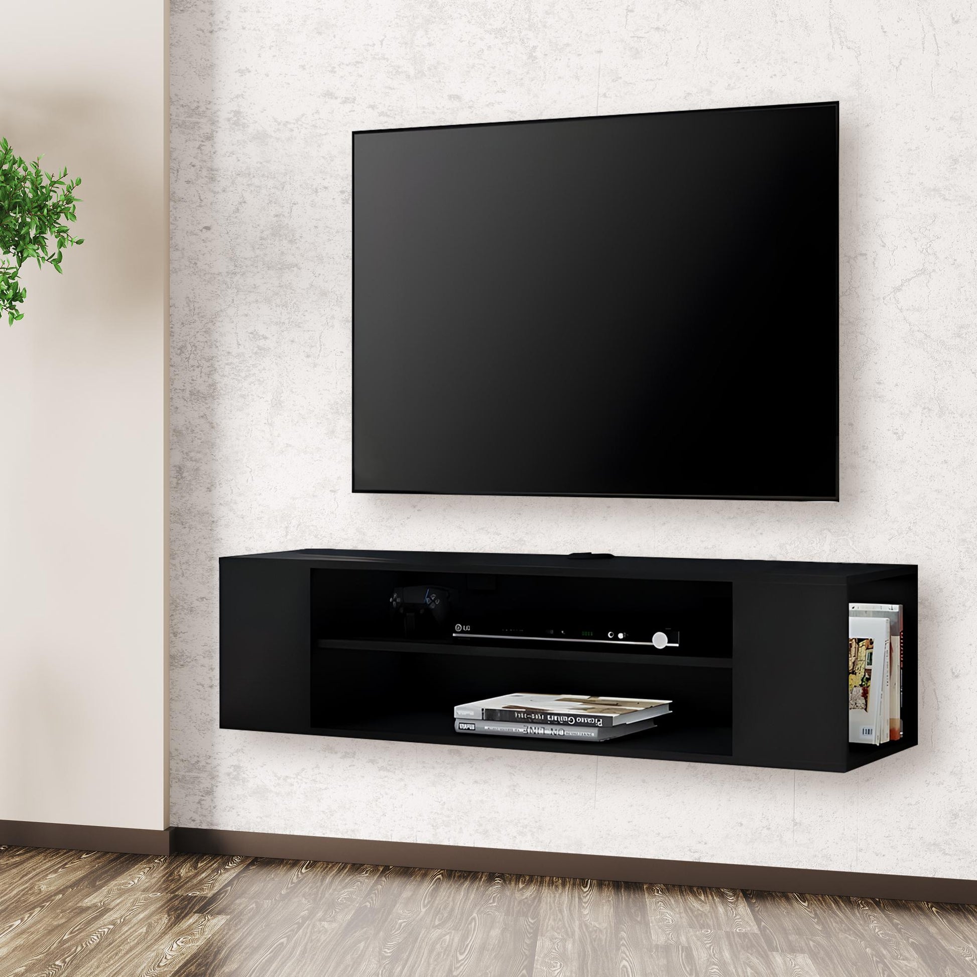 Bayt TV Meubel – Zwart - Baytliving