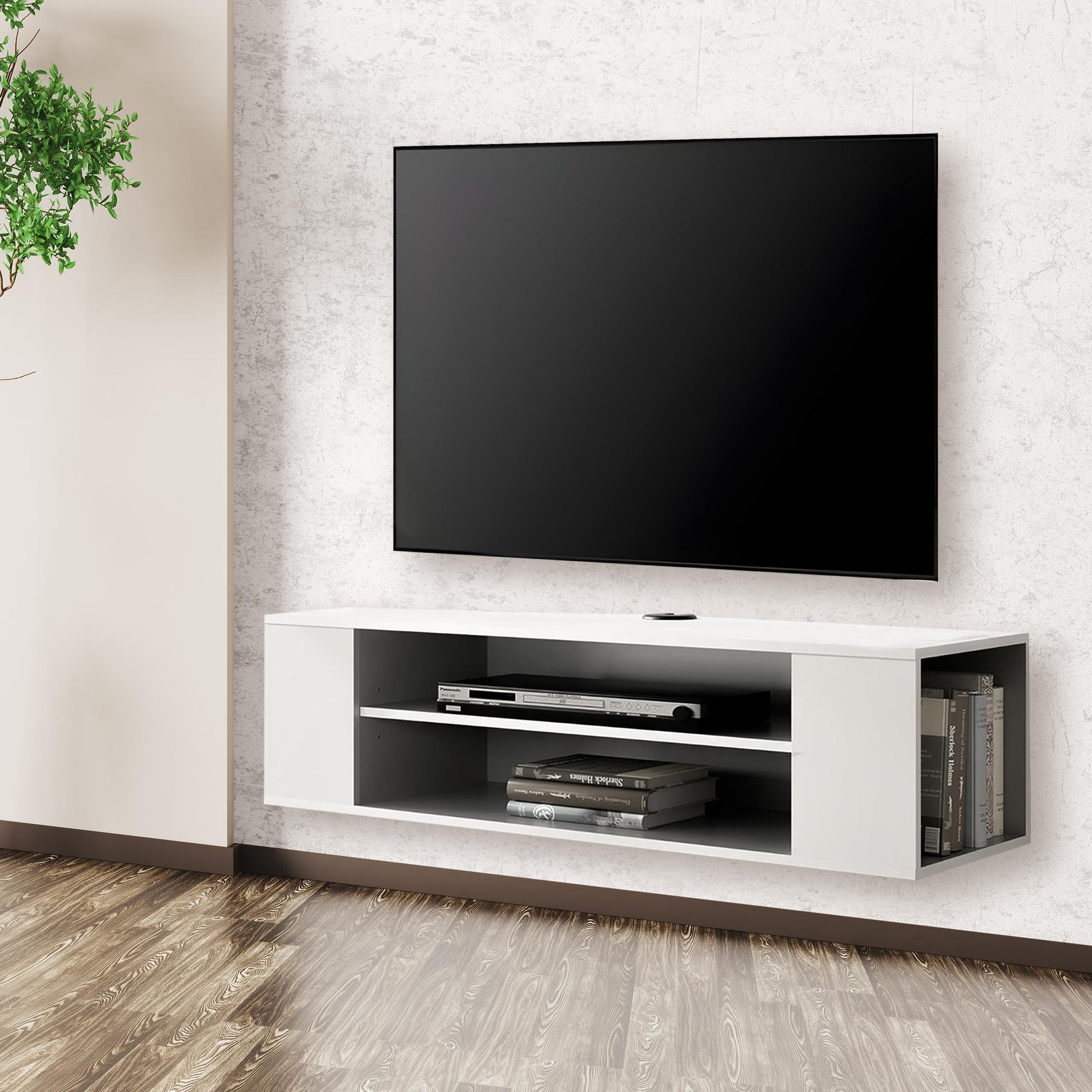 Bayt TV Meubel – Wit - Baytliving