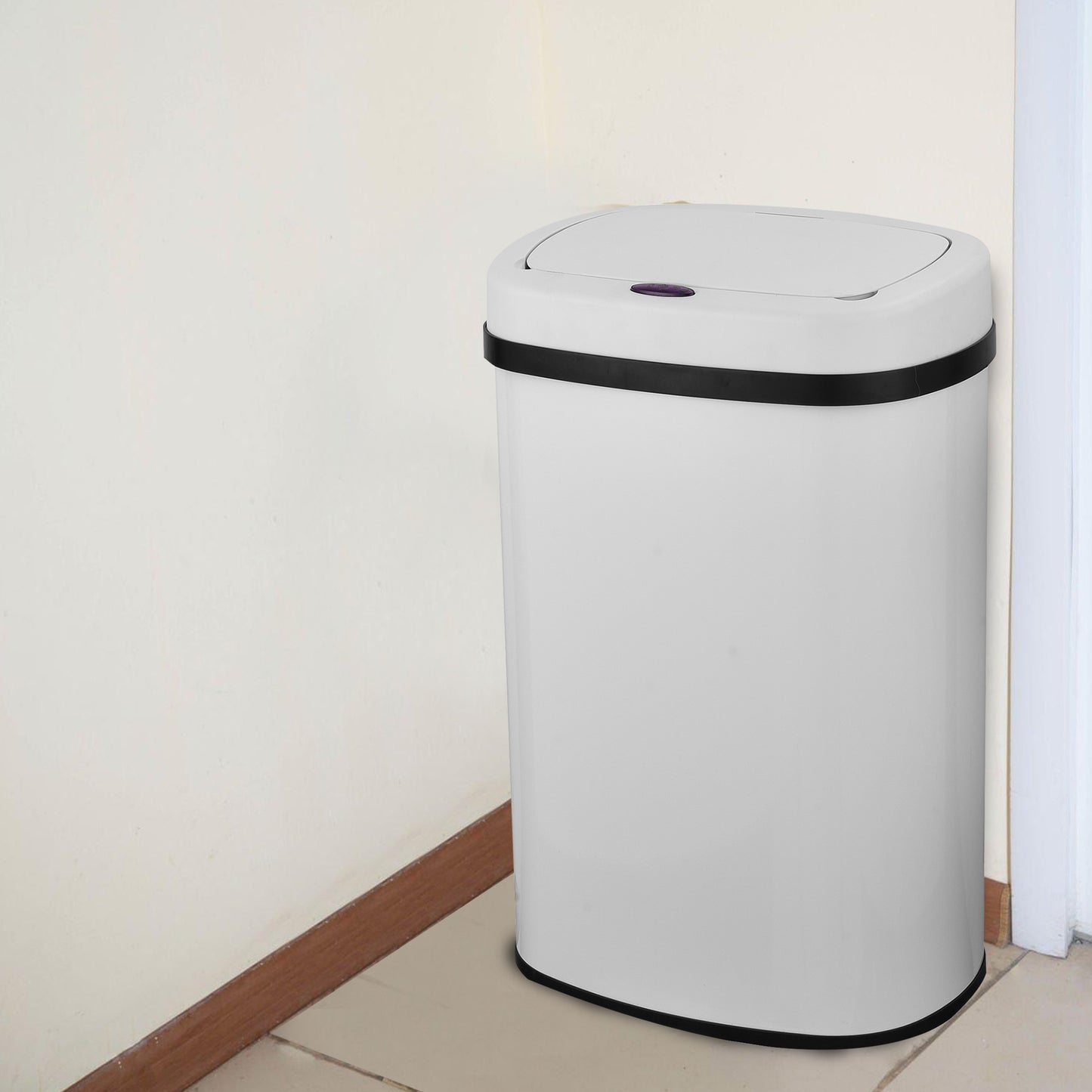 Bayt Prullenbak 60 liter - Sensor Prullenbak - Wit - Outlet