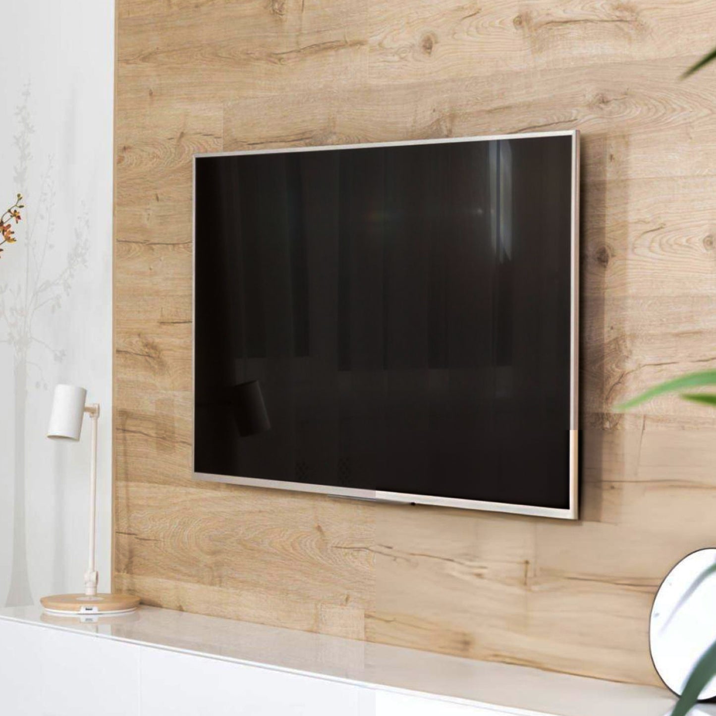 Bayt TV Beugel - TV Muurbeugel - Draaibaar - Kantelbaar - 32 Inch tot 55 inch - Tot 30 kg - Zwart - Baytliving