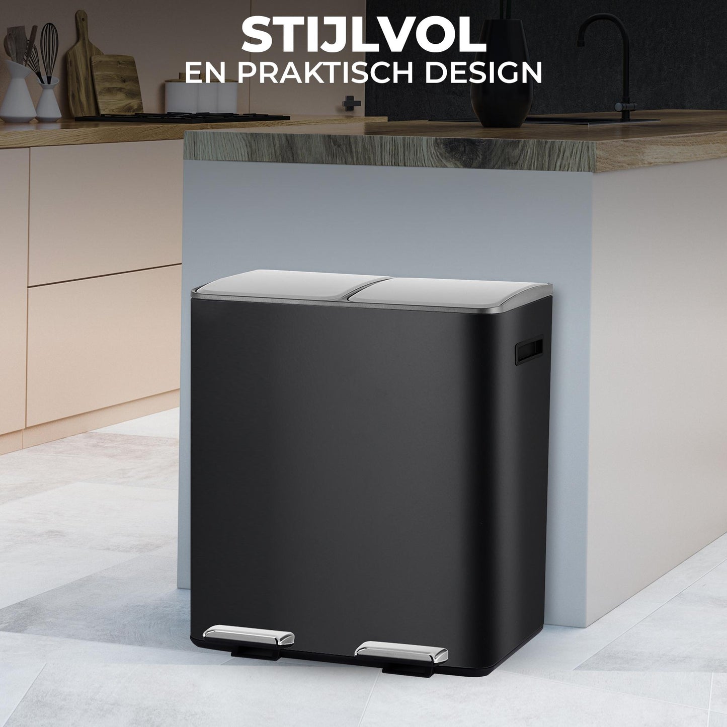 Bayt Prullenbak – 2x30L - Baytliving