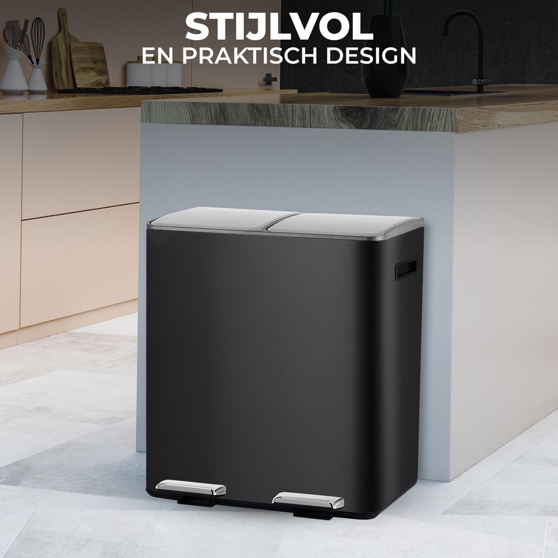 Bayt Prullenbak – 2x30L - Baytliving