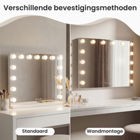 Bayt Hollywood Spiegel - 58x46 cm - Baytliving