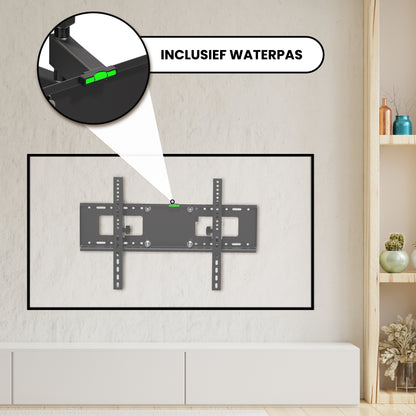 Bayt TV Beugel - TV Muurbeugel - Draaibaar - Kantelbaar - 32 Inch tot 75 inch - Tot 40 kg - Zwart - Baytliving