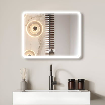Bayt Badkamerspiegel met LED - 58x46 cm - 3 Lichtstanden